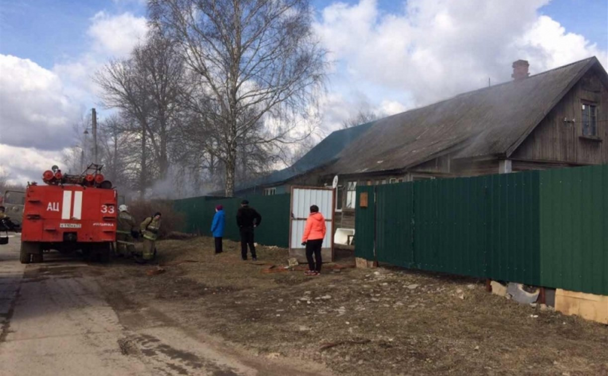 В Туле на пожаре погибли двое пенсионеров