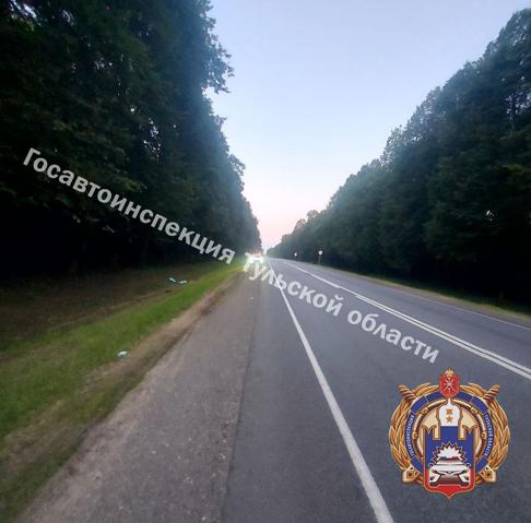 На трассе М-2 под Чернью насмерть сбили пешехода