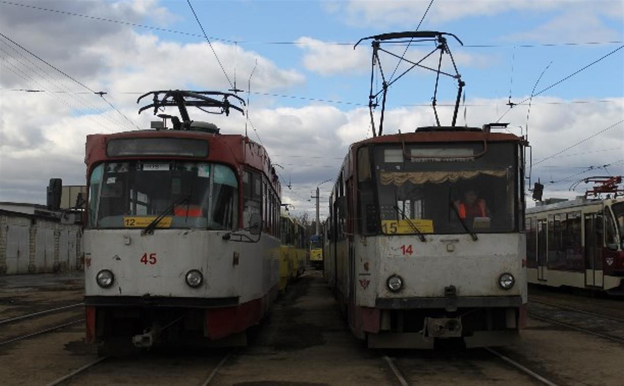 Тульские трамваи 3 сентября временно изменят схемы движения