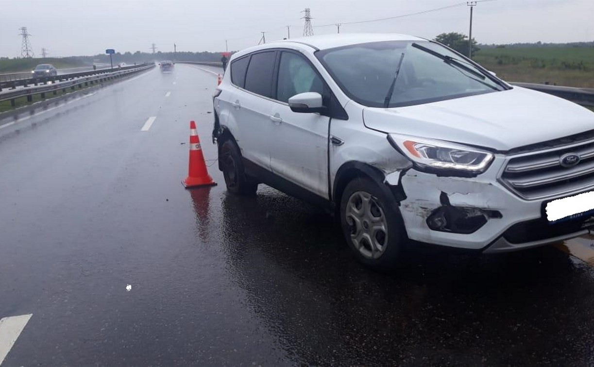 В ДТП на трассе «Дон» пострадала женщина