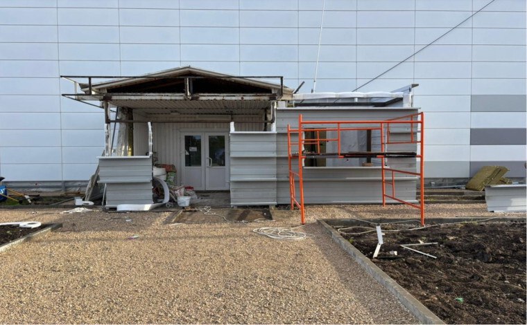 Физкультурно-оздоровительный комплекс в Плеханово приведут в порядок к ноябрю