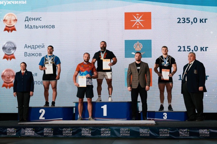 Тульские силачи выступают на Кубке России по пауэрлифтингу