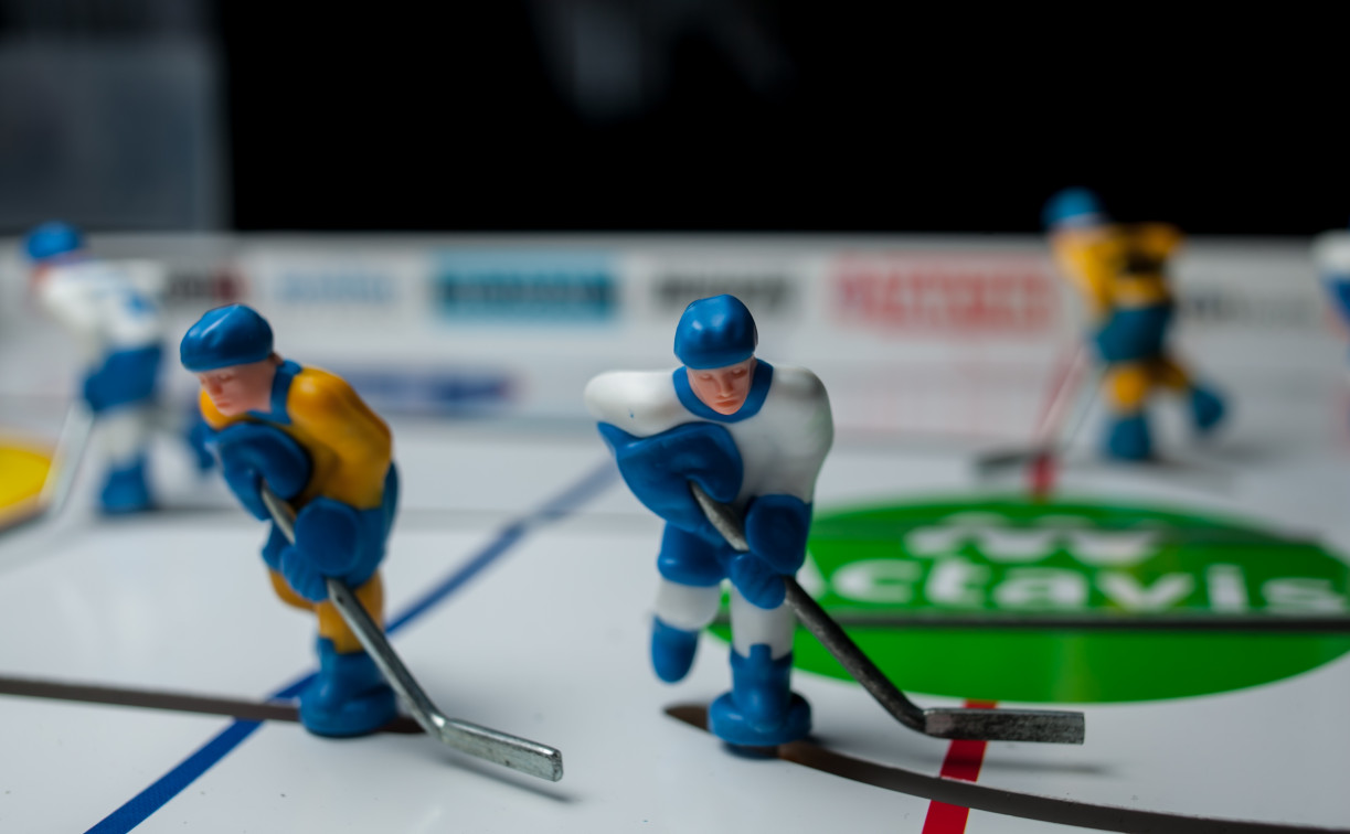 Юных туляков приглашают на турнир по настольному хоккею