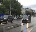 Кортеж Дмитрия Медведева в Туле попал на видео