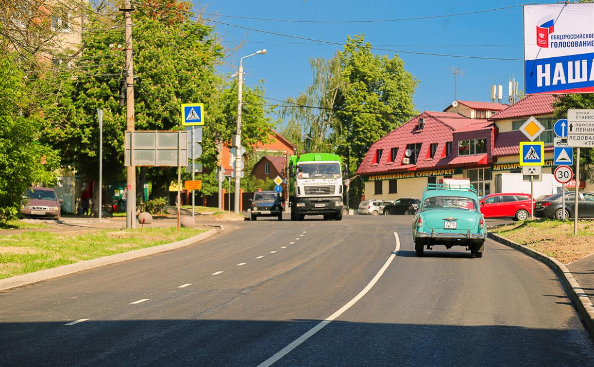 В Туле прошла приемка дорог в Городском переулке и на ул. Станиславского