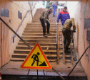 В Туле ремонтируют подземный переход на улице Каминского