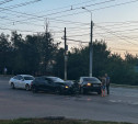 На ул. Пролетарской столкнулись две BMW и Mazda