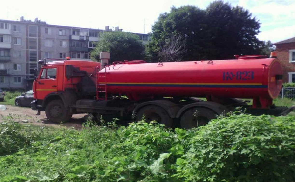 Коммунальная авария в Северо-Задонске: жителям организуют подвоз питьевой воды