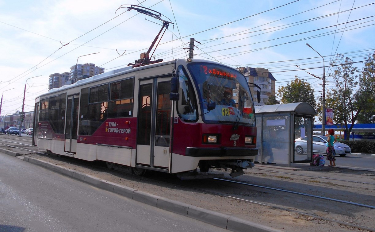 На четырёх улицах Тулы ограничат движение трамваев