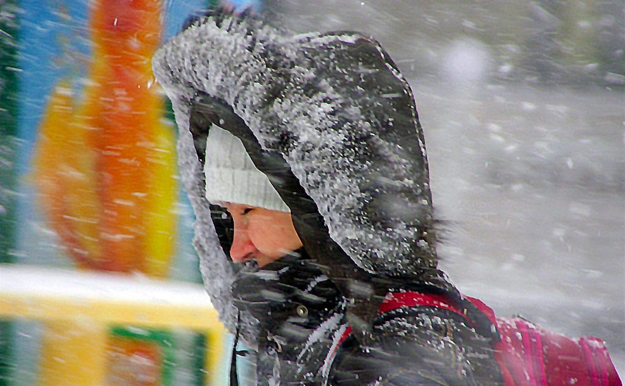 Метеопредупреждение: в Туле ожидаются снежные заносы, гололедица и порывистый ветер