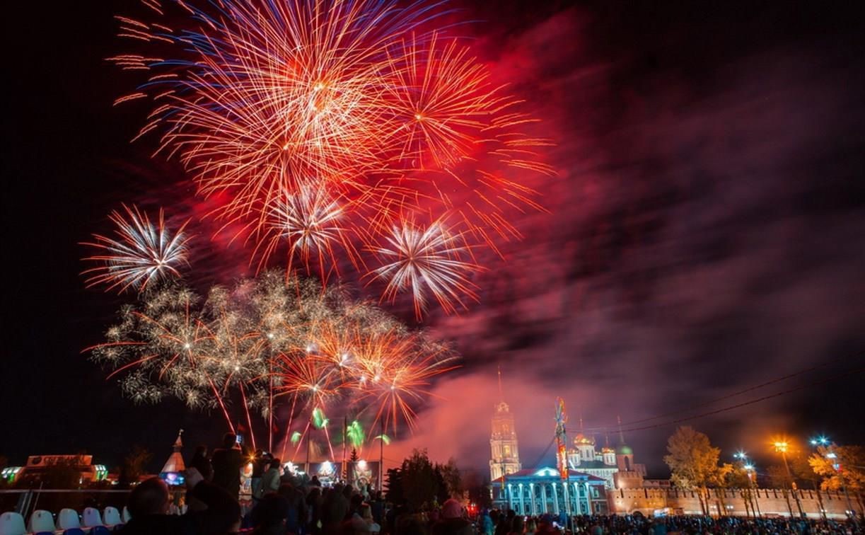 В Туле определили площадки для запуска фейерверков