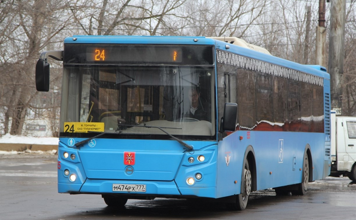 На тульских муниципальных маршрутах увеличилось количество автобусов