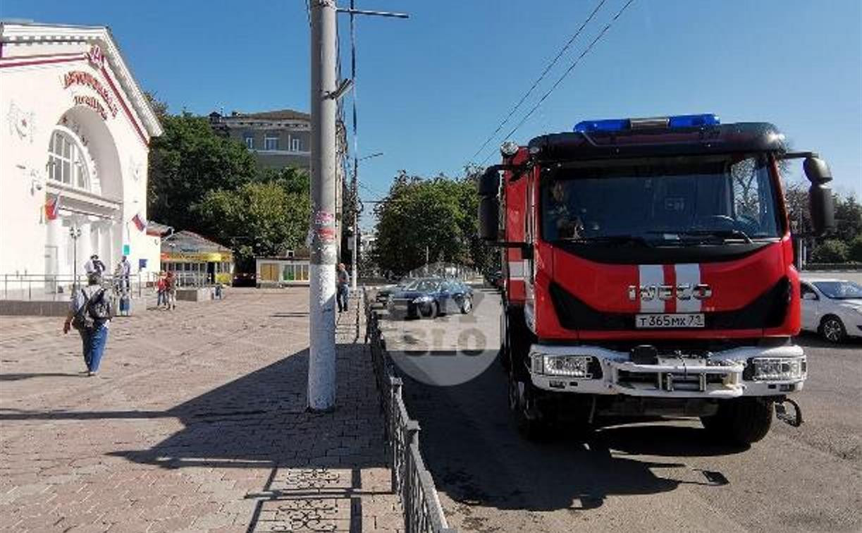 Эвакуация автовокзала в Туле: полиция проверила бесхозные пакеты