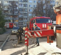 При пожаре в доме на ул. М. Горького пострадал мужчина