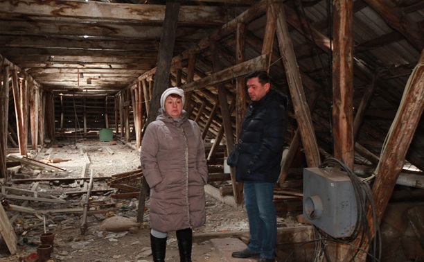 Власти Алексина оттягивают проведение ремонта в доме довоенной постройки