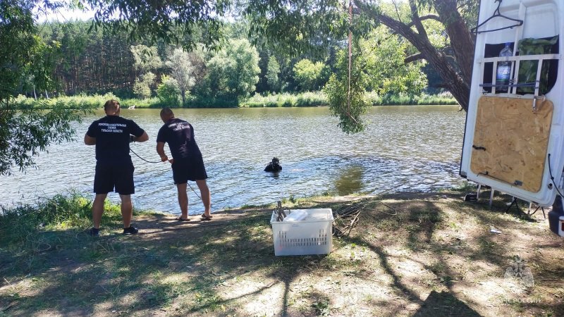 В Веневском районе утонул мужчина