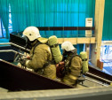 Тульские пожарные провели учения в драмтеатре