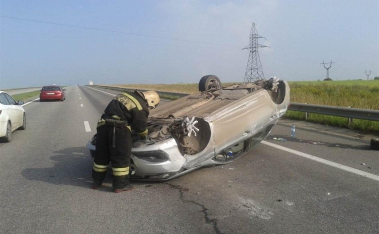 На автодороге «Тула-Новомосковск» произошло серьезное ДТП
