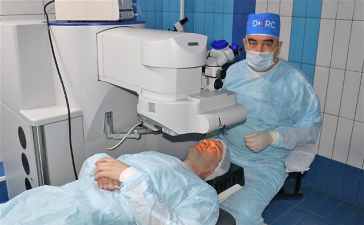 В тульской Клинике микрохирургии глаза «ВЗГЛЯД®» установлен новый эксимерный лазер последней модели 