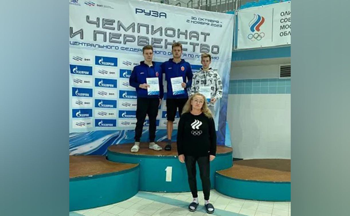 Туляки завоевали медали в чемпионате и первенстве ЦФО по плаванию