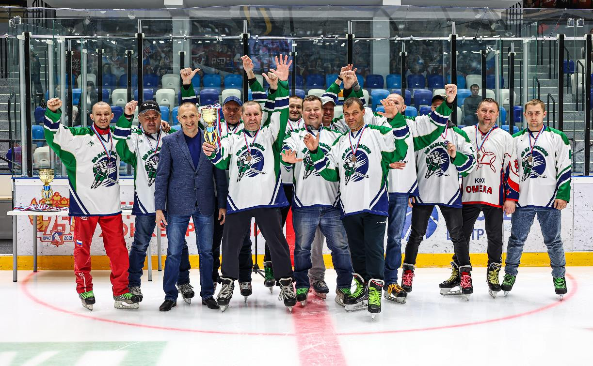 В Туле прошла церемония награждения победителей чемпионата любительской хоккейной лиги
