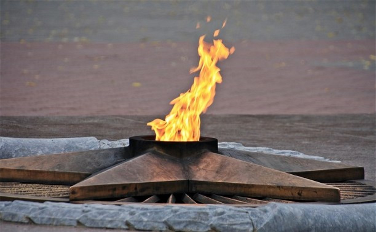 У мемориала "Вечный огонь" в Волово появится освещение