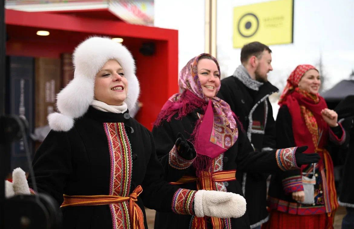 В историческом центре Тулы отметили Масленицу