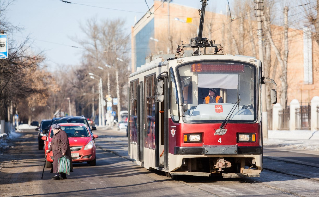 В выходные в Туле трамваи изменят маршрут