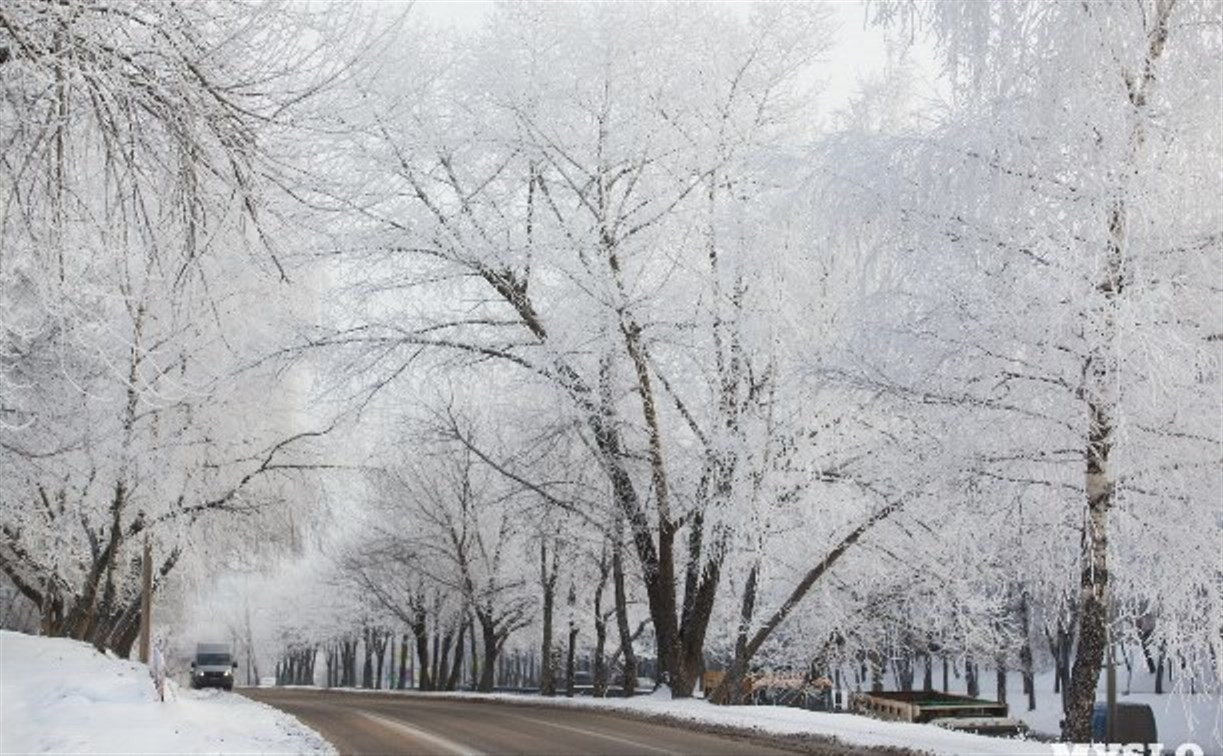 В Тульской области объявлено метеопредупреждение из-за морозов