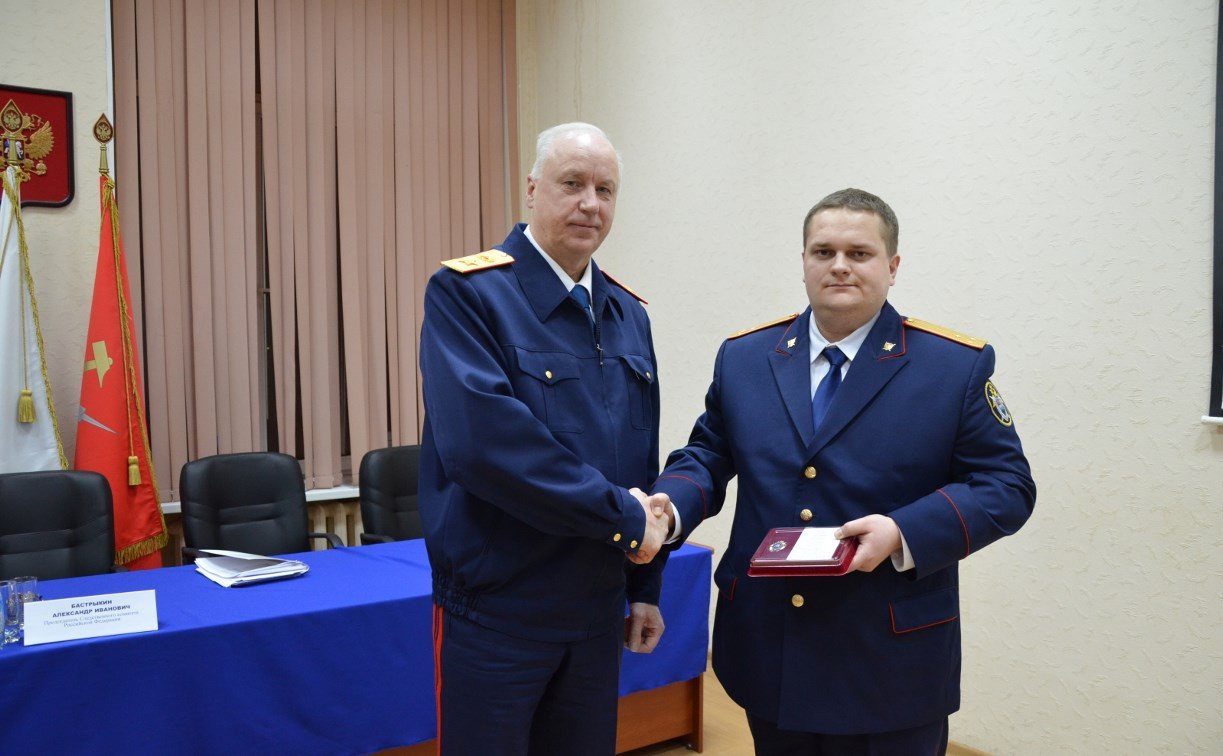 Александр Бастрыкин наградил тульских следователей