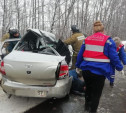 В утренней аварии на М-2 в Чернском районе погибли два человека, один в тяжелом состоянии