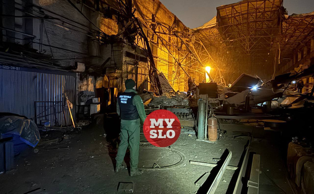 Личности погибших под завалами цеха в Узловой установлены 