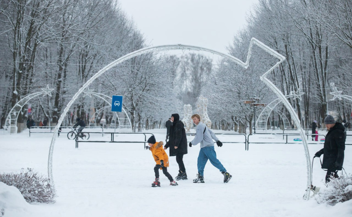 В Туле зальют еще два катка 