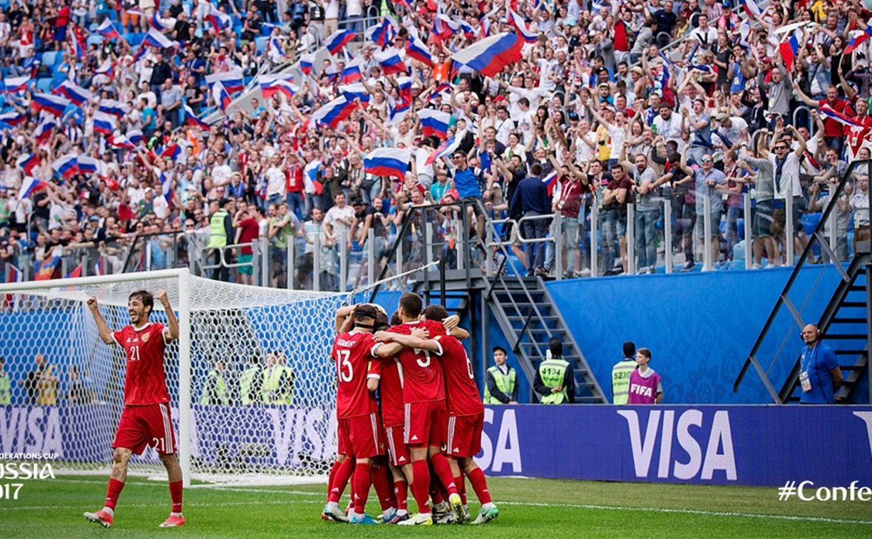 Сборная России обыграла Новую Зеландию в первом матче Кубка Конфедераций