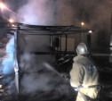 Ночью в Веневе сгорела торговая палатка