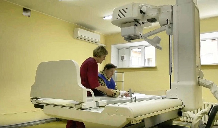 Новомосковские медики провели более 10 тысяч обследований на новом рентгеновском комплексе