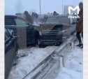 В Тульской области на трассе М-4 «Дон» столкнулись 12 машин