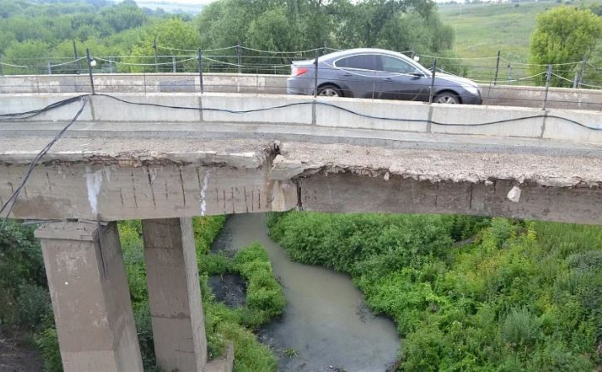 В Тульской области закроют еще один аварийный мост
