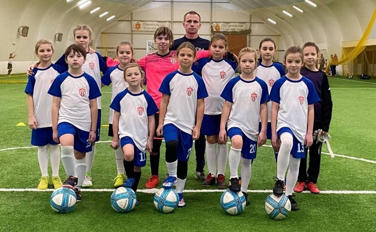 В Туле открыт набор девочек в футбольную секцию