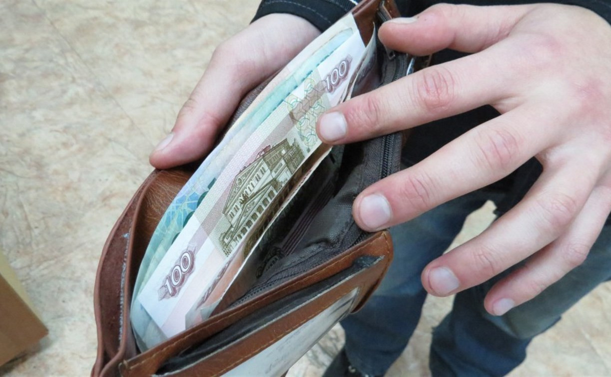 Житель Новомосковска украл у женщины деньги из кошелька