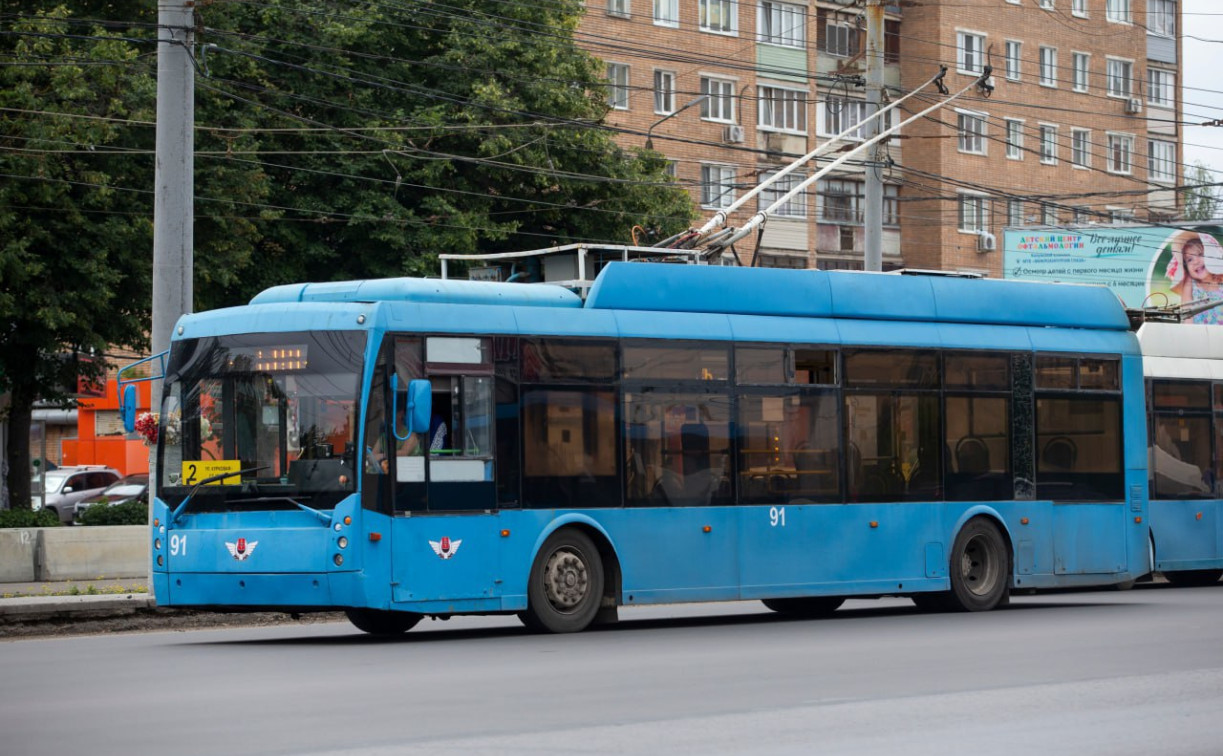До конца года для Тулы купят два новых троллейбуса