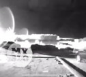 «Слышно мотор дрона!»: момент ночной ликвидации беспилотника попал на видео