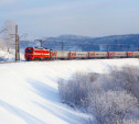 Снегопад в Тульской области не повлиял на график движения поездов