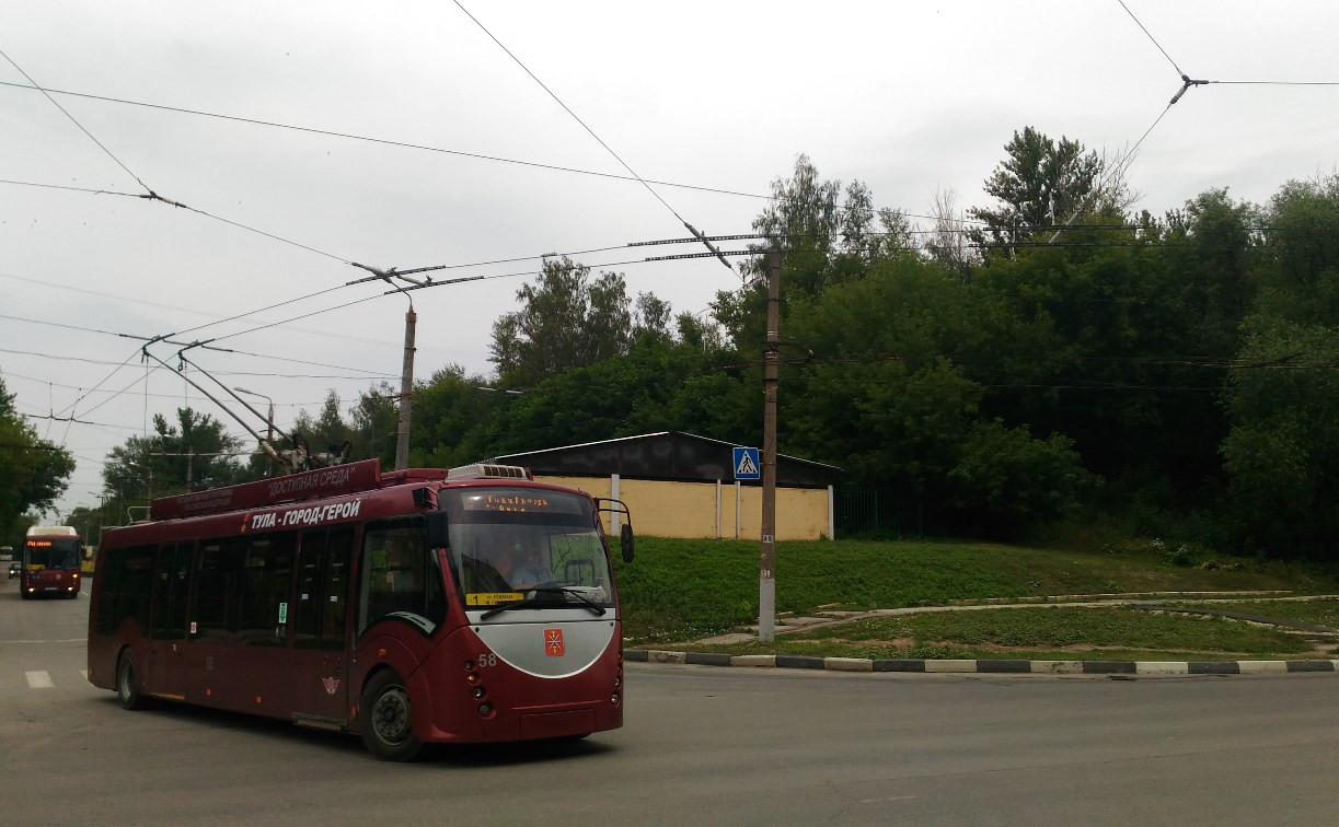 В Туле модернизируют контактную сеть троллейбусной системы