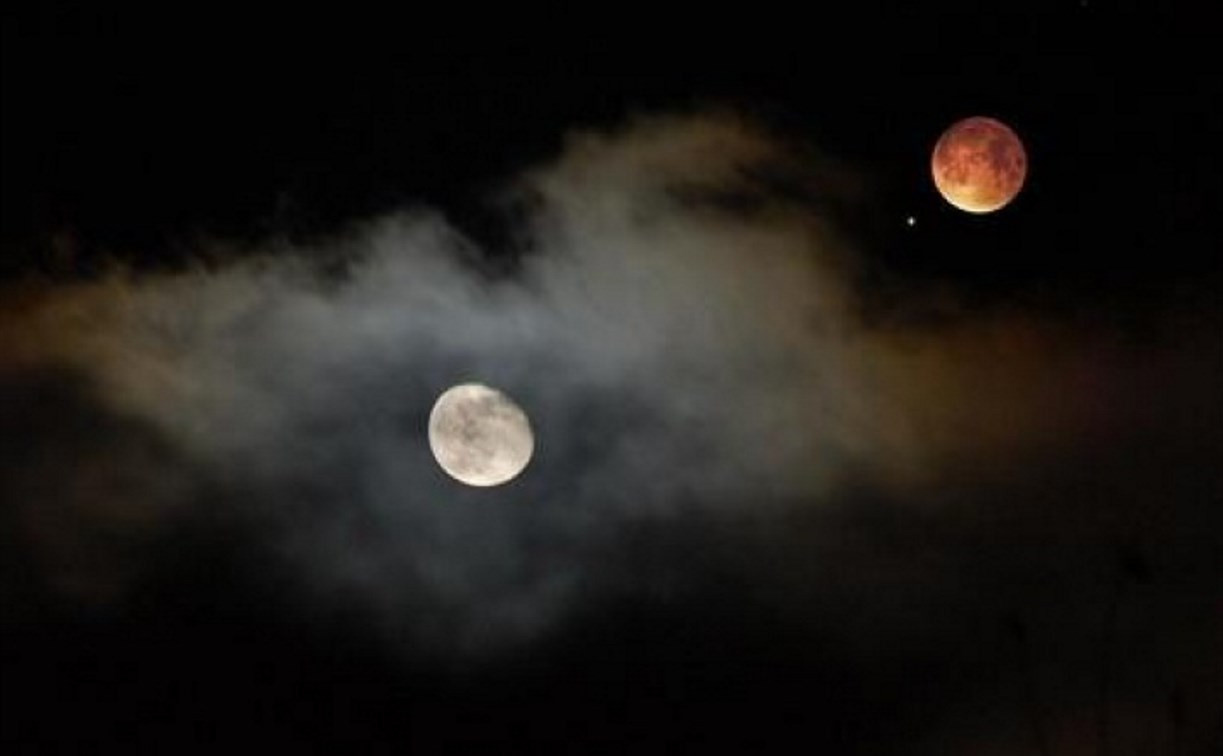 14 июля туляки смогут увидеть редкое явление – «соединение» Луны и Марса