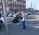 На Советской сбили мотоциклиста