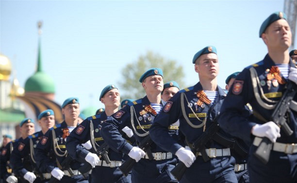 Тульские десантники празднуют 85-летие ВДВ