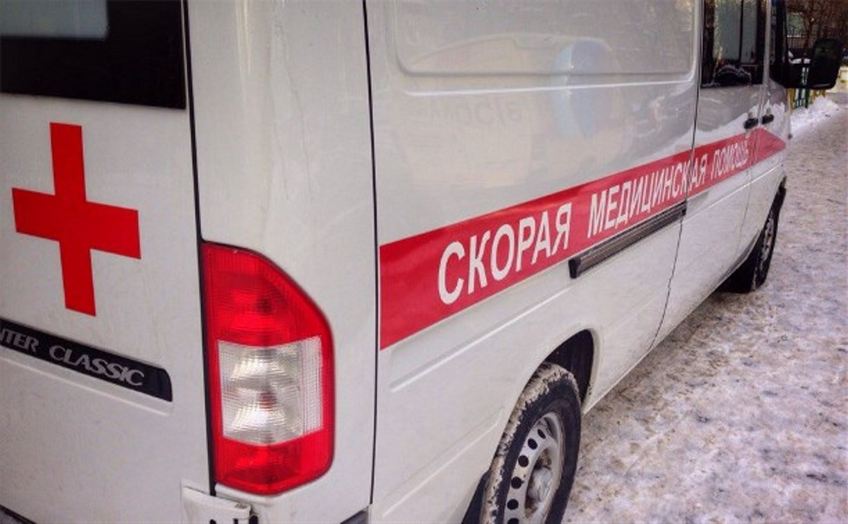 В Киреевском районе перевернулся автомобиль скорой помощи 