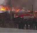 Жители Плеханово предполагают, что пожар произошел из-за печи-буржуйки