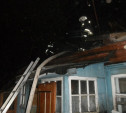 В ночном пожаре на ул. Патронной пострадала женщина